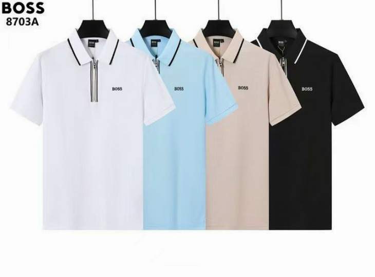 Picture of Hugo Boss Polo Shirts Short _SKUBossM-3XL8qx870327071